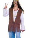 Forum Novelties Inc Men's Male Fringed Suede Hippie Vest