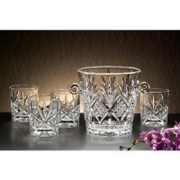 Godinger Dublin DOF and Ice Bucket, Set of 4