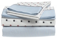 Tommy Hilfiger, Union Stars Collection, Printed Sheet Set Full Sheet Set