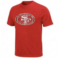 NFL Men's San Francisco 49Ers Vintage Logo III Short Sleeve Basic Tee