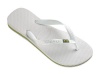 Havaianas Brazil Flip Flop (Little Kid),White,27-28 BR (11-12 M US Little Kid)