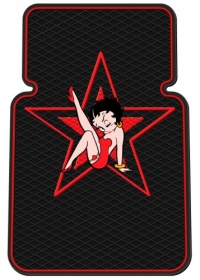 Betty Boop Star Style Universal-Fit Molded Front Floor Mats - Set of 2