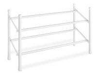 Whitmor 6023-210 Expandable and Stackable Shoe Rack, White