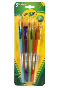 Crayola 5ct Art and Craft Brush Set