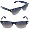 Ray-Ban RB 2132 822/78 New Wayfarer Blue Gradient / Polarized Blue Gradient