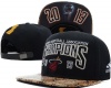 Miami Heat Simulated Snakeskin 2013 NBA Champions Caps