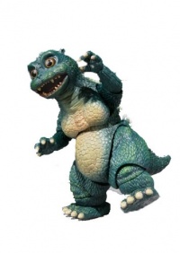 Bandai Little Godzilla and Crystal Set - S.H. MonsterArts