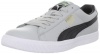 Puma Men's Clyde Leather FS Shoe,Gray/Violet/Black,12 D US