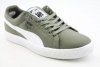 Puma Mens Clyde X Undftd Ripstop Sneakers Shoes (8, Burnt Olive / White)