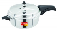 Prestige Deluxe Stainless Steel Senior Deep Pressure Pan, 5 Liters