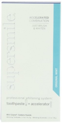 Supersmile Whitening System, Original Mint,Set ,1.2 & 1.4 Ounce