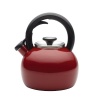 KitchenAid Teakettle 2-Quart Porcelain Enamel on Steel Globe Kettle,Red