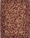 Area Rug 2x2 Rectangle European Sienna Color - Nourison Ashton House Collection