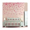 Pink Flower Wall Sticker Decal Nursery and Girl's Room