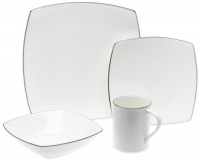 Mikasa Couture Platinum 4-Piece Place Setting, Service for 1