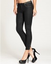 GUESS Women's Brittney Cropped Mid-Rise Skinny Jeans with Studs