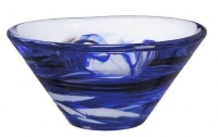 Kosta Boda Tempera Bowl Medium, Blue