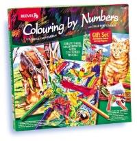 Colored Pencil By Numbers Gift Set Colored Pencil