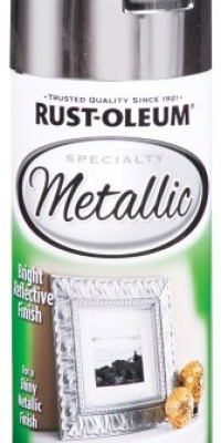 Rust-Oleum 1915830 Metallic Spray, Silver, 11-Ounce