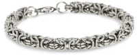 Stainless Steel Byzantine Chain Bracelet