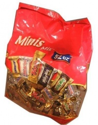 Mars Minis Mix Variety Candy - 52 oz