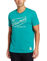 Lucky Brand Mens Triumph Hand Stitch Graphic Tee