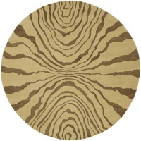 Surya Studio SR-113 Striped Area Rug - Beige/Caramel NoPart: SR113-8RD