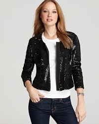 Fire up the sequins, start up the shine: this Walter Rev jacket is raring to go for a night out on the town.