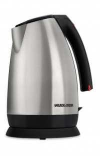 Black & Decker JKC650 Smart Boil Stainless-Steel 1-2/3-Liter Cordless Electric Kettle