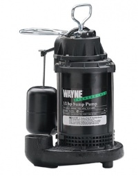 Wayne CDU800 1/2 HP Cast Iron Submersible Sump Pump