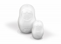 Fred and Friends Salt-M: Matryoshka Salt and Pepper Shakers