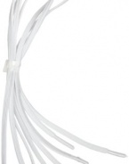 Perma-Ty 738130030 30 White Elastic Shoelace (3 per Bag)