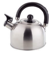 Copco Halo 1.2-Quart Brushed Stainless Steel Teakettle