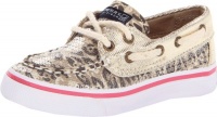 Sperry Top-Sider Bahama CG625 Boat Shoe (Toddler/Little Kid),Champagne/Leopard,11 M US Little Kid