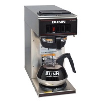 BUNN 13300.0001 VP17-1SS Pourover Coffee Brewer with 1 Warmer, Stainless Steel