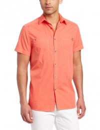 Kenneth Cole Men's Contrast Stich Shirt