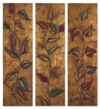 Set of 3 Climbing Vine Panel Accents