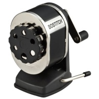 Stanley Bostitch Vacuum Manual Pencil Sharpener, Black (MPS1SC-BLK)