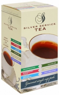 Silver Service 27500 Single Cup Tea Pods Variety Pack, 18-count