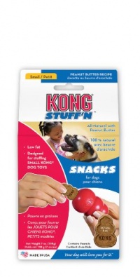 KONG Stuff'N Snacks, Peanut Butter, 7-Ounce, Small