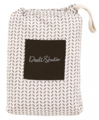 DwellStudio Fitted Crib Sheet, Chevron