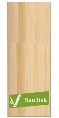 SanDisk 16GB Cruzer Bamboo USB 2.0 Flash Drive (SDBAMBOO-0016G-B35S)