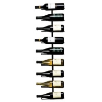 True Fabrications Wall Mount Wine Rack (Holds 9 Bottles)