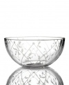 Martha Stewart Collection Petal Trellis 6 Glass Bowl