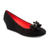 Amalfi by Rangoni Women's Diva Pump,Black Cashmere,7.5 W US