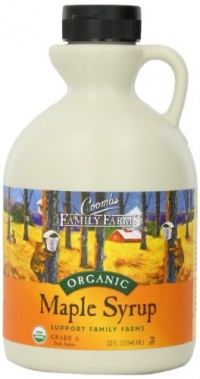 Coombs Family Farms Pure Organic Maple Syrup, Dark Amber, 32-Ounce