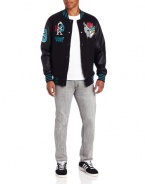 ecko unltd. Men's Component Fleece Varsity Jacket