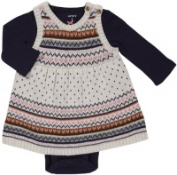 Carter's Baby Girls 2-pc Dress Set w/ Sweater - Heather