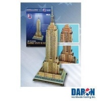 Daron Empire State Building 3D Puzzle, 55-Pieces