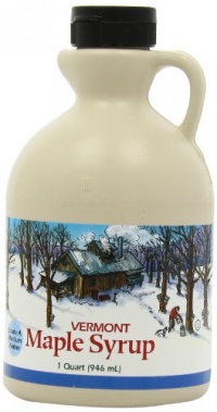 Butternut Mountain Farm Vermont Pure Maple Syrup, Grade A Medium Amber, 1-Quart Jug